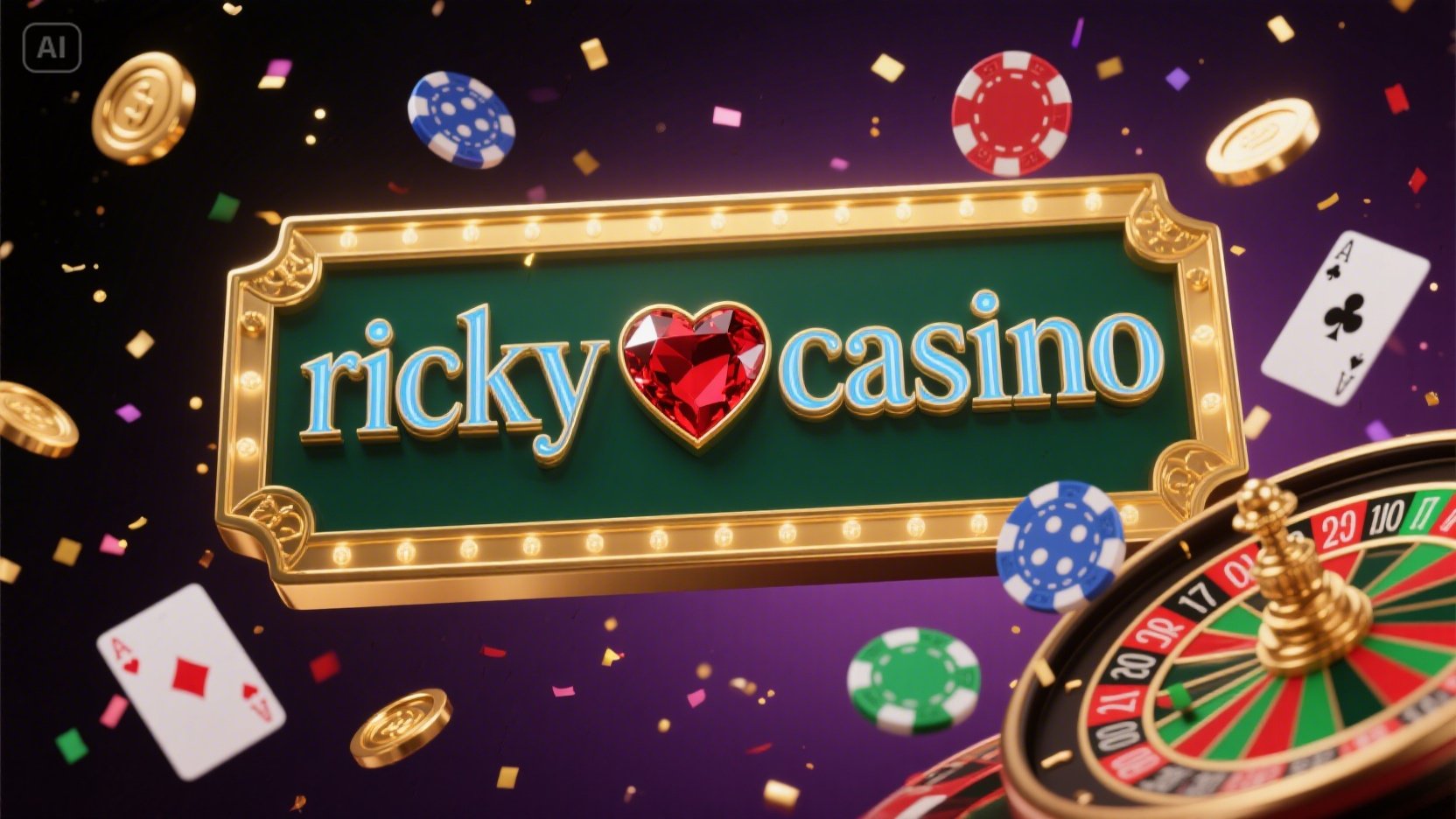 Ricky Casino interface
